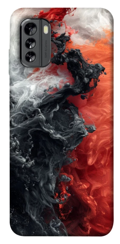 Чохол на Nokia G60 Black and Red фото 1 з 1