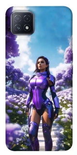 Чехол на Oppo A73 Cyber space girl ver.4 фото 1 из 1