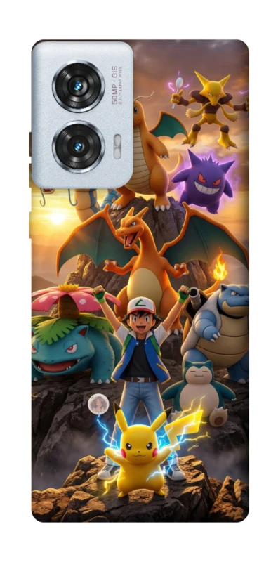 Чохол на Motorola Edge 50 Fusion Pokemon фото 1 з 1