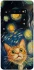 Чехол на Samsung Galaxy S10+ paint cat фото 1 из 1