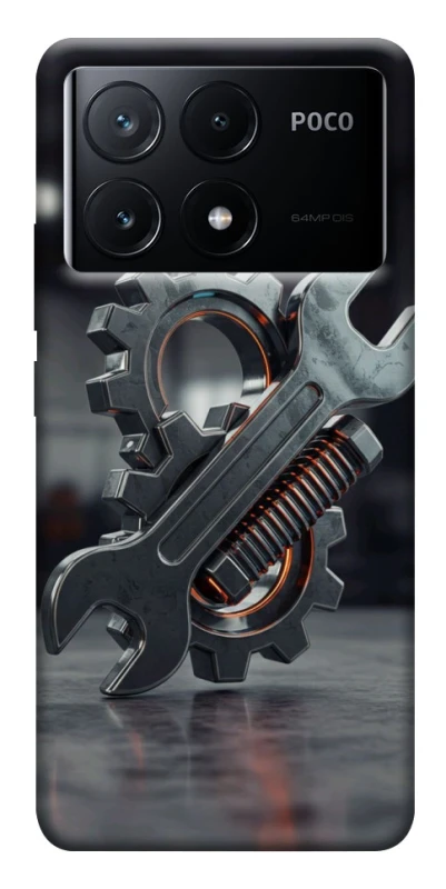 Чехол на Xiaomi Poco X6 Mechanic фото 1 из 1