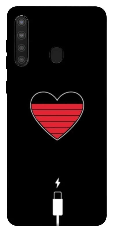 Чохол на Samsung Galaxy A21 Charge your heart фото 1 з 1