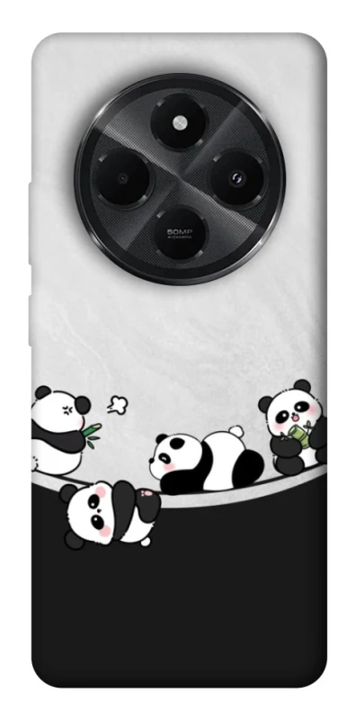 Чехол на Xiaomi Poco C75 Four pandas фото 1 из 1