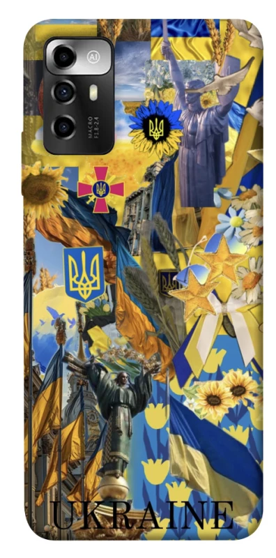 Чохол на ZTE Blade A72 Ukraine style ver.8 фото 1 з 1