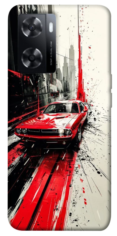 Чехол на Oppo A57s Painted Mustang фото 1 из 1