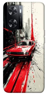 Чехол на Oppo A77s Painted Mustang фото 1 из 1