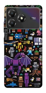 Чохол на ZTE Blade A36 Minecraft v5 фото 1 з 1