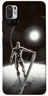 Чохол на Xiaomi Poco M3 Pro 4G / 5G Срібний серфер фото 1 з 1