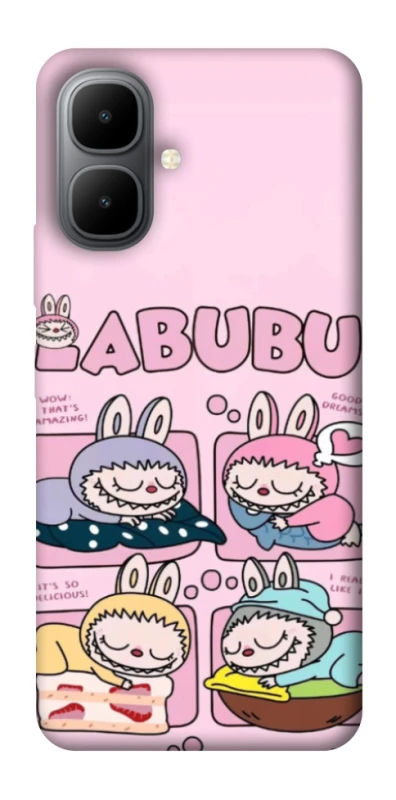 Чехол на Infinix Smart 10 Labubu Dreams Collage фото 1 из 1