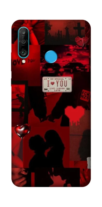 Чохол на Huawei P30 lite Love collage ver.2 фото 1 з 1
