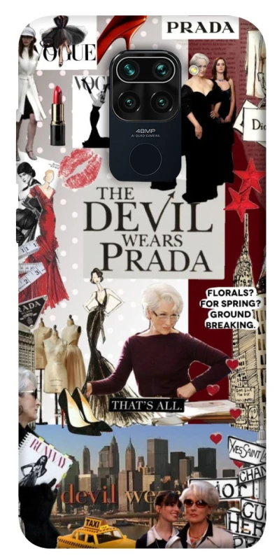 Чохол на Xiaomi Redmi Note 9 / Redmi 10X Fashion collage ver.15 фото 1 з 1