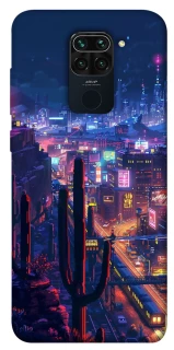 Чохол на Xiaomi Redmi Note 9 / Redmi 10X Night city фото 1 з 1
