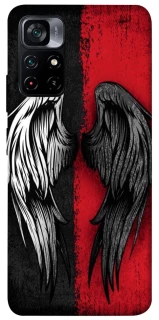 Чехол на Xiaomi Poco M4 Pro 5G Angel and Devil фото 1 из 1