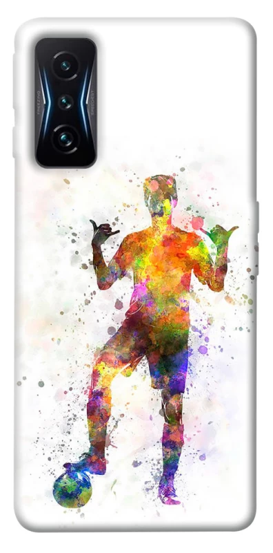 Чохол на Xiaomi Poco F4 GT Football Player v3 фото 1 з 1