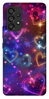 Чохол на Samsung Galaxy A53 5G Drawn hearts фото 1 з 1
