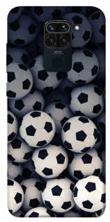 Чохол на Xiaomi Redmi Note 9 / Redmi 10X Футбольні м'ячи фото 1 з 1