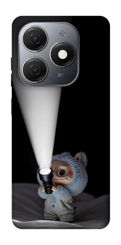 Чохол на TECNO Spark 20 Labubu with flashlight ver.3 фото 1 з 1