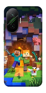 Чехол на Xiaomi Poco F7 Minecraft game фото 1 из 1