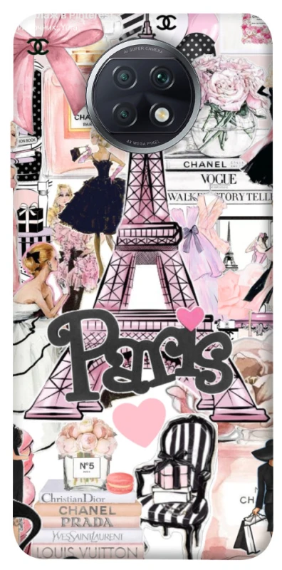 Чехол на Xiaomi Redmi Note 9 5G / Note 9T Fashion collage ver.8 фото 1 из 1