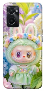 Чехол на Oppo A76 4G Labubu & Flowers ver.2 фото 1 из 1