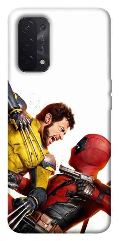 Чохол на Oppo A54 5G / A74 5G Deadpool and Wolverine фото 1 з 1