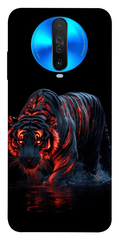 Чохол на Xiaomi Redmi K30 fire tiger фото 1 з 1