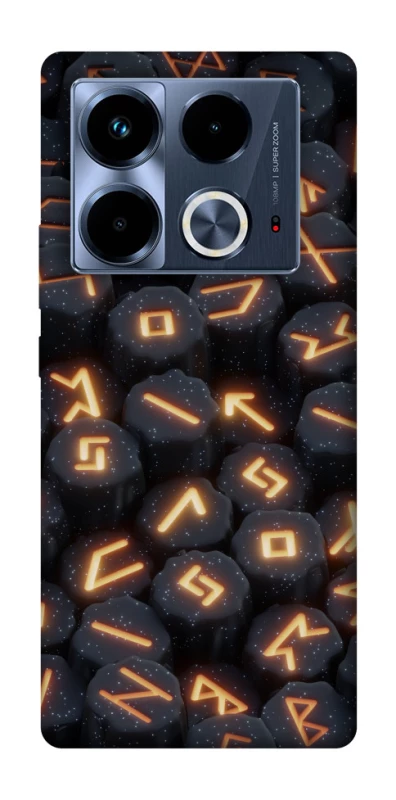 Чохол на Infinix Note 40 4G Вогняні руни фото 1 з 1