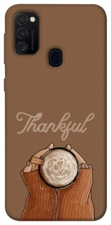 Чохол на Samsung Galaxy M30s / M21 Thankful coffee фото 1 з 1