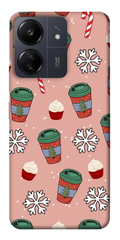 Чохол на Xiaomi Redmi 13C Новорічний v38 фото 1 з 1