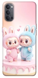 Чехол на Oppo Reno 4 Labubu Twins фото 1 из 1