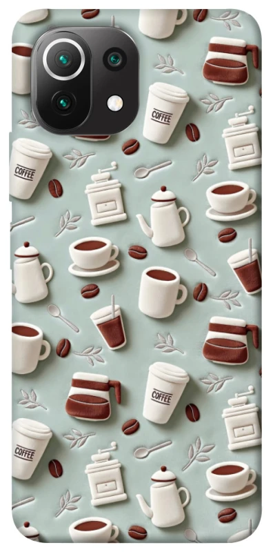 Чехол на Xiaomi Mi 11 Lite Your Coffee ver.2 фото 1 из 1