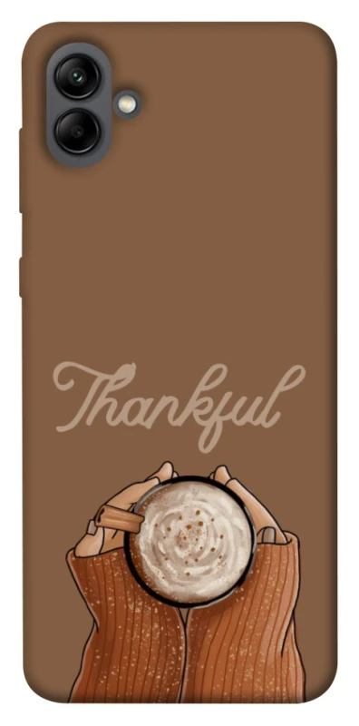 Чехол на Samsung Galaxy A04 Thankful coffee фото 1 из 1