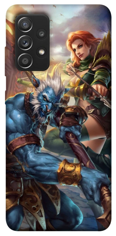 Чехол на Samsung Galaxy A52 4G / A52 5G Dota heroes фото 1 из 1
