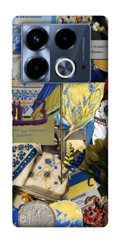 Чехол на Infinix Note 40 4G Ukraine style ver.7 фото 1 из 1