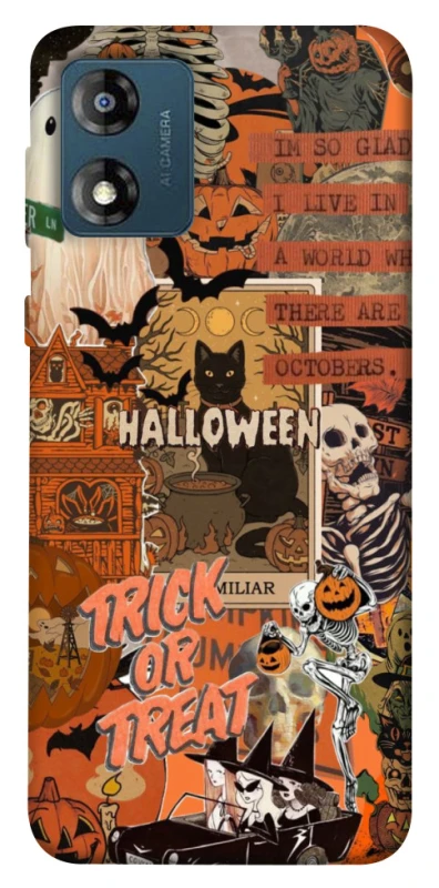 Чохол на Motorola Moto E13 Halloween Style ver.3 фото 1 з 1