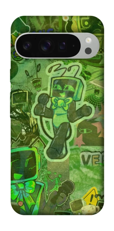 Чохол на Google Pixel 9 Pro XL Dandysworld tv green theme фото 1 з 1