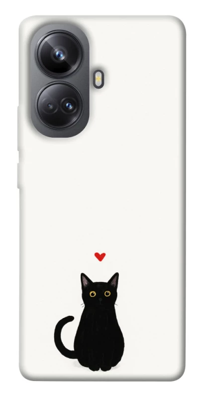 Чохол на Realme 10 Pro+ cat in love фото 1 Чохол на Realme 10 Pro+ cat in love фото 1 з 1