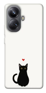 Чохол на Realme 10 Pro+ cat in love фото 1 Чохол на Realme 10 Pro+ cat in love фото 1 з 1