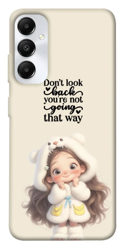 Чохол на Samsung Galaxy A05s Don't look back фото 1 з 1