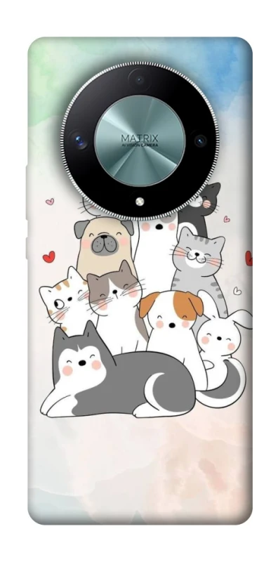 Чохол на Huawei Magic6 Lite Funny Pets ver.2 фото 1 з 1
