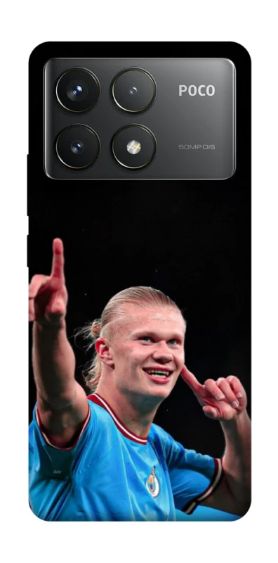 Чохол на Xiaomi Poco F6 Pro Erling Haaland фото 1 з 1