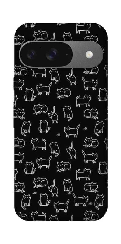 Чохол на Google Pixel 10 Black Cats фото 1 з 1