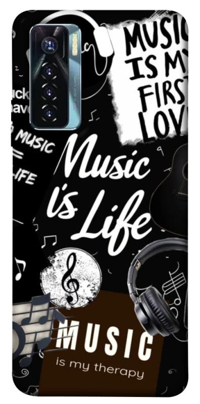 Чехол на TECNO Camon 17 Pro Music is Life фото 1 из 1