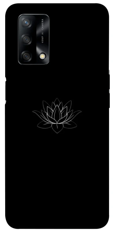 Чохол на Oppo A74 4G Black Lotus фото 1 з 1