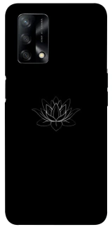 Чехол на Oppo A74 4G Black Lotus фото 1 из 1