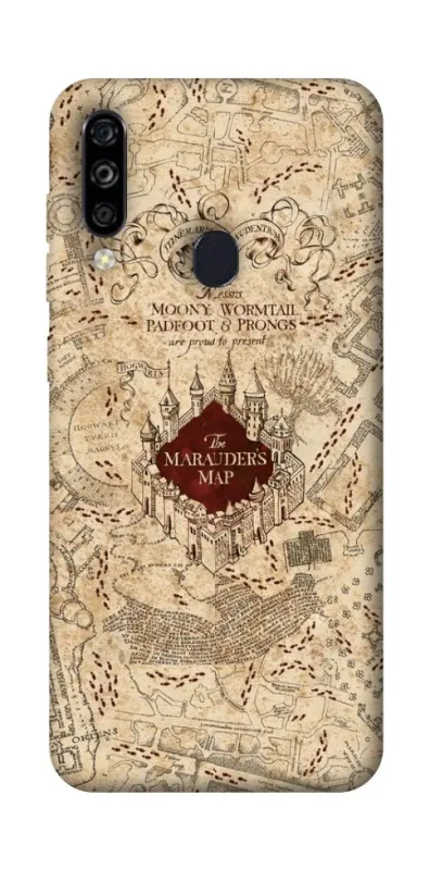 Чехол на ZTE Blade A7 (2020) Marauders map фото 1 из 1