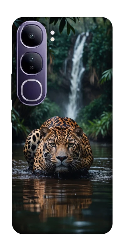 Чохол на Vivo Y300 Leopard in water фото 1 з 1