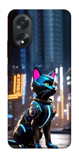 Чохол на Oppo A38 Cyber cat фото 1 з 1