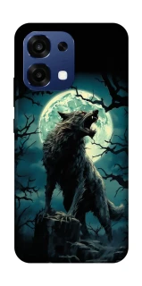 Чехол на Oppo A6 Pro 4G/5G Волк под луной фото 1 из 2