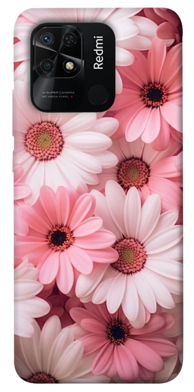 Чехол на Xiaomi Redmi 10C Розовые цветы v2 фото 1 из 1